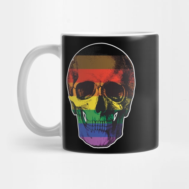 Pride Skull by TheGentlemanPeacock